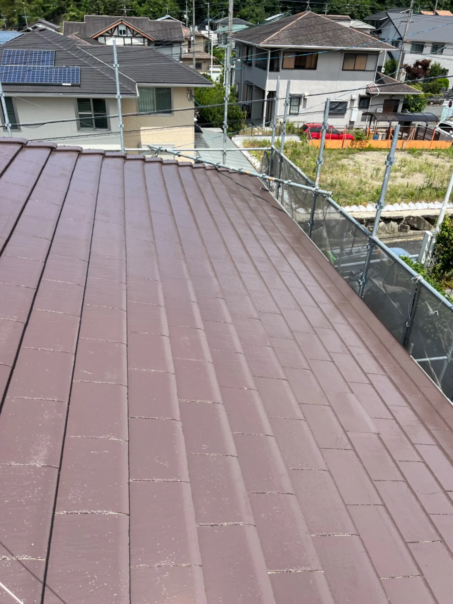 【川西市　屋根塗装】K様邸　完了致しました。